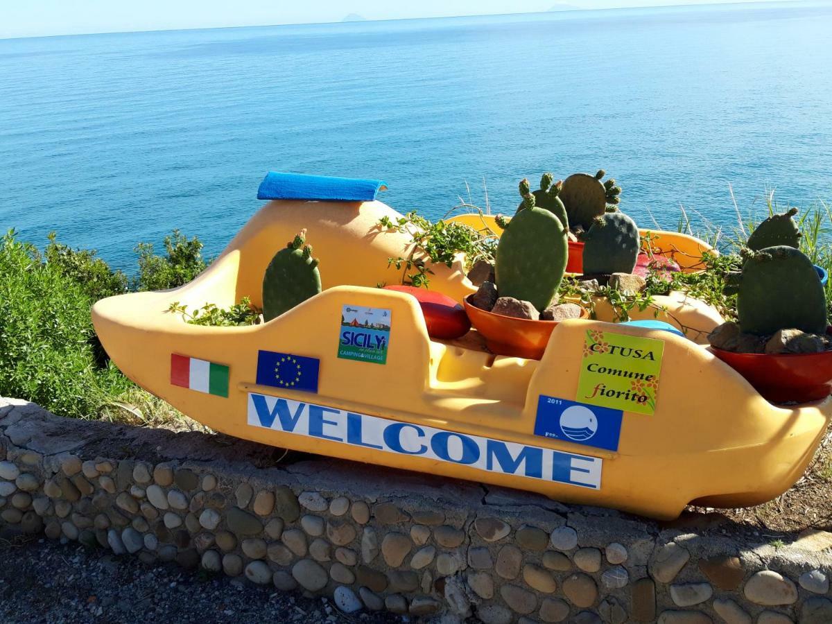 Camere & Case Vacanze Lo Scoglio Castel di Tusa Kültér fotó